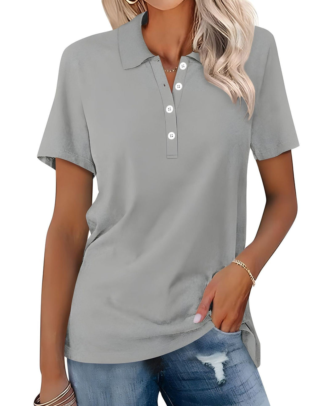 Jazlyn – Elegantes Poloshirt